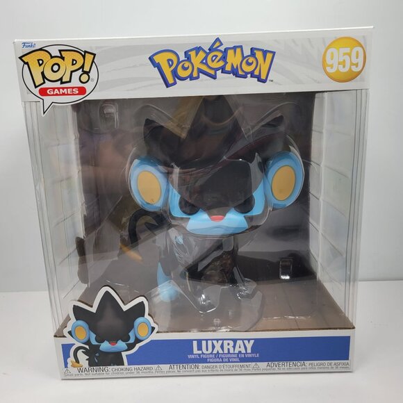 Funko Pop! Games Pokémon Luxray Vinyl Figure #959 Collectible Toy NWB - Picture 2 of 6